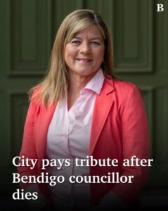 Donna Nicholas, Death: Tributes Honor Bendigo Councillor Following Her Death